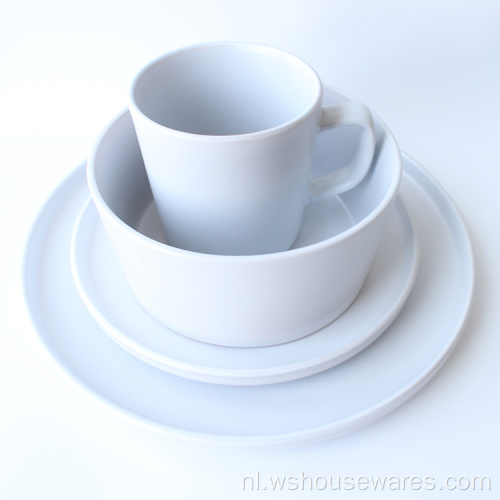 Nieuwe ontwerp serviezen unieke estererse keramische servies